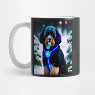 Futuristic Aussiedoodle Mug